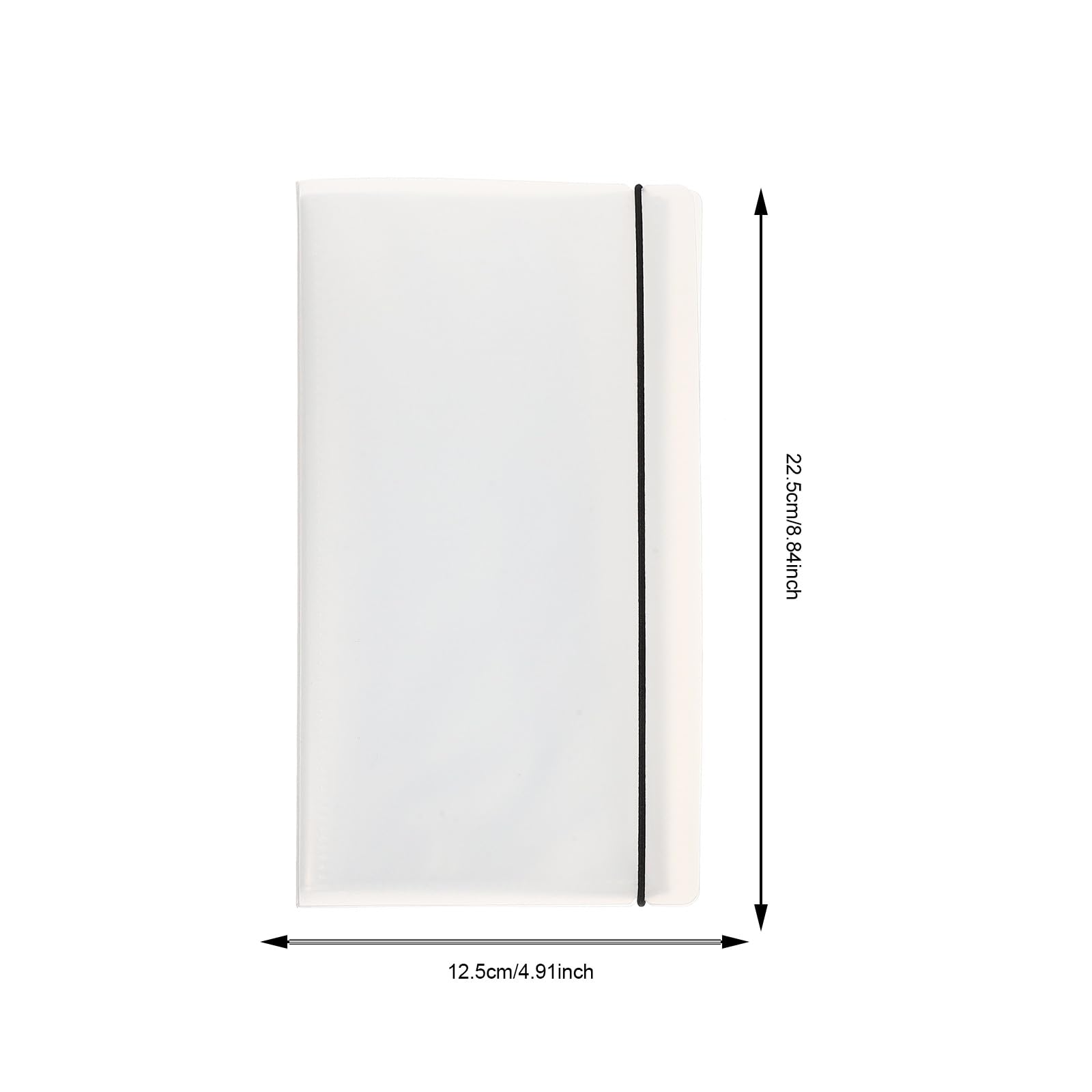 Album Porte-Billets Transparent A5, Classeur Souvenirs Multifonction | Rangement billets concert,protection PP transparent,classement photos et cartes,feuilles amovibles,voyage et loisirs créatifs