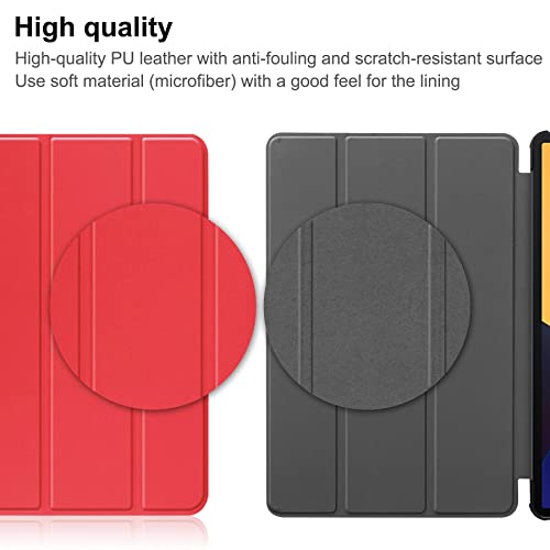 Estojo para dispositivo tablet Compatible With Xiaomi Mi Pad 5 Pro 5G 12.4Inch (2022) Case Tri-Fold
