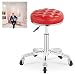 RFGDF Taboret do masażu na kółkach obrotowy taboret, regulacja wysokości, 400 funtów wytrzymały hydrauliczny toczący się metalowy wysoki taboret do studia, warsztatu, klasy, laboratorium, lady, biura domowego