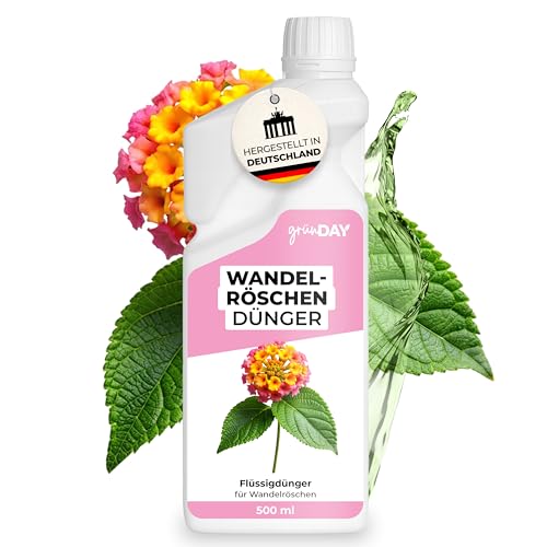 Wandelröschen-Dünger 500 ml – Flüssiger mineralischer NPK...