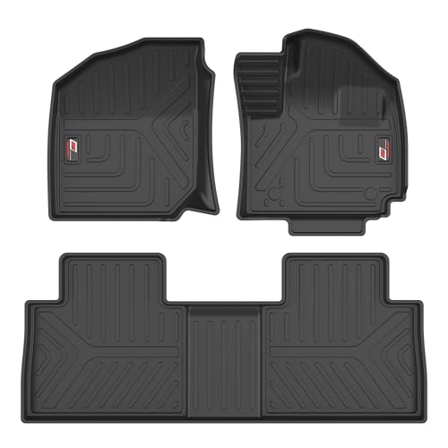 Image of GFX Life Long Manual Car Floor Mats for Tata Sierra 2016 Onwards | 3D Custom Fit Heavy Duty Foot Mats | Waterproof Anti-Slip All Weather Car Mats | Premium Interior Protection | TPE Material
