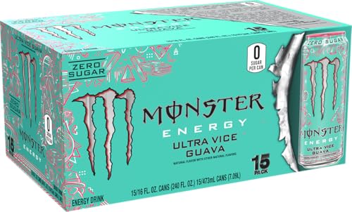 Monster Energy Ultra Vice Guava, Sugar Free Energy Drink thumb #1