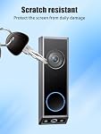 Screen Protector for eufy Security Video Doorbell E340, Ultra-Thin Scratch-Resistant Soft Film (Not Tempered Glass 3-Pack)