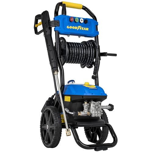 La mejor comparación de lavadora electrica - los más vendidos. 45 Goodyear 2200 PSI - Lavadora a presión eléctrica Vertical - 1.6 GPM
