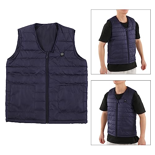 Chaleco calefactor eléctrico impermeable Rcniso para ropa calefatable de invierno 2
