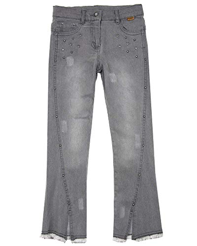 Boboli Girl's Wide Leg Denim Pants, Sizes 4-16