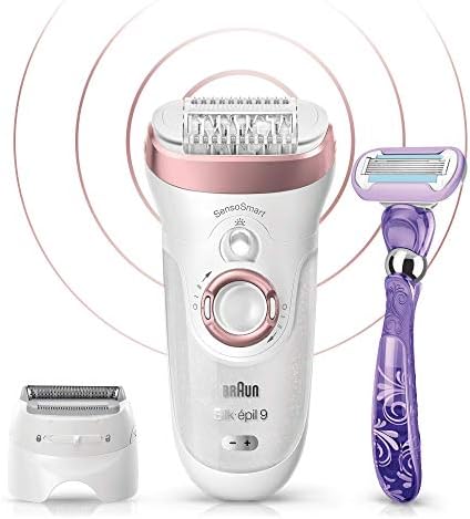 BRAUN Silk Epil 9 9870 Senso Smart Islak Ve Kuru Kablosuz Epilasyon Cihazı — Amazon ürün görseli