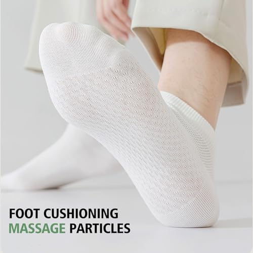 Running Ankle Socks Men - 10 Pairs Athletic Sport Socks Low Cut Moisture Wicking4