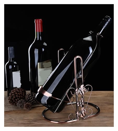 Soporte Decorativo de Metal para Botellas de Vino miniatura 6