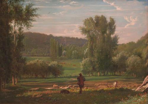 Cuadro pintura al óleo de Los alrededores de Vienne por Jean Auguste Ingres 60x90cm