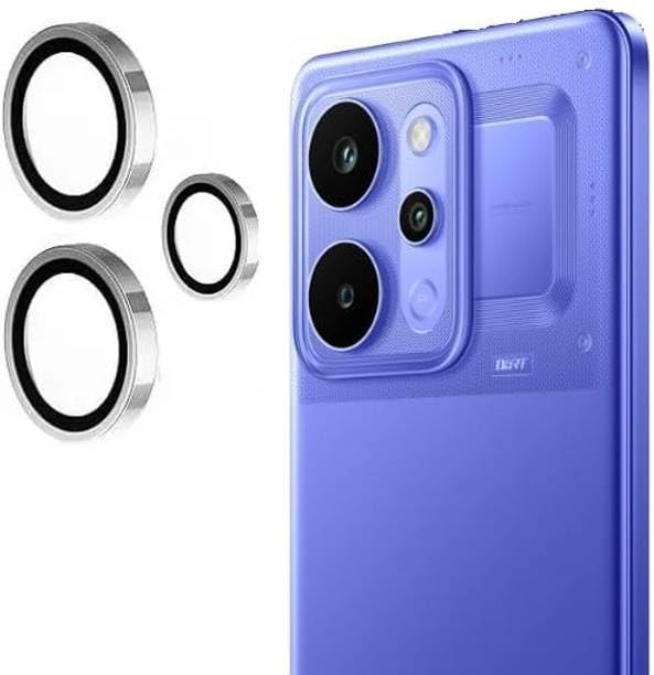 HYPER Camera Lens Protector for Realme P4 Power 5G 9H Tempered Glass Metal Individual Ring Cover, Easy Installation Tray, HD Clear, 1 Set-image-12