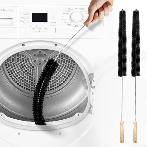 2Pack Flexible Dryer Vent Cleaning Brush - 304 Stainless Steel