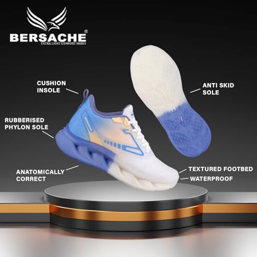 Image of BERSACHE Premium Sports,Walking,Gym,Cricket, Trending Running Shoes for Mens /Boys