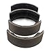 RongJYAutoParts Drum Brake Shoes Rear Set fits Isuzu NPR 1989 1990 1991 1992 3.9L l4 320mm x 100mm - 13000lb &14250lb GVW-Front Drum Brakes;1425, Automotive Replacement Parts