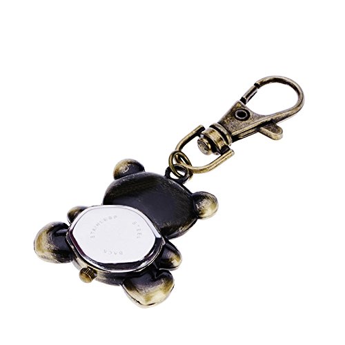 Cute Bear of Unisex Alloy Analog Quartz Keychain Watch (Bronze) - Thumbnail 4