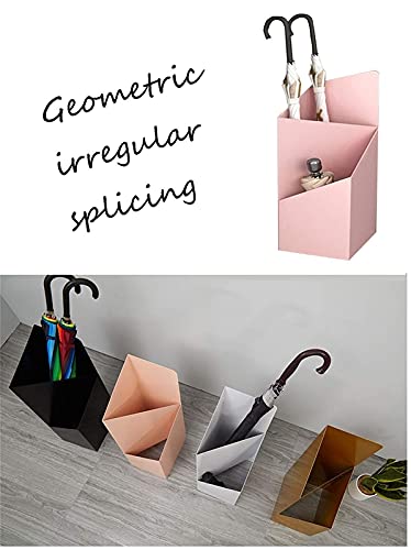 Porte-parapluies grande capacité bureau maison étanche blanc - 6