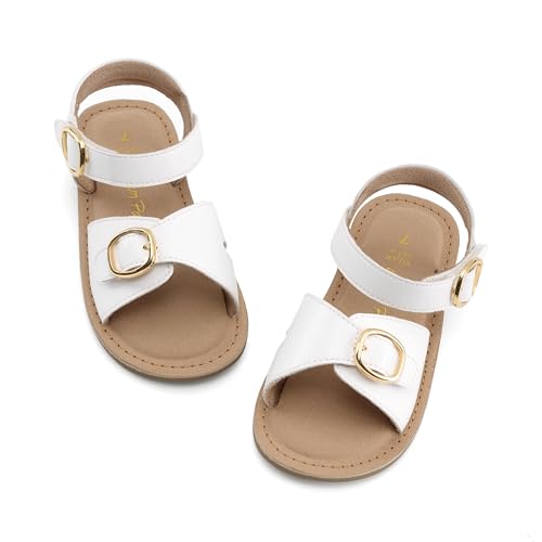 Image of DREAM PAIRS Girls Sandals Fashion Sandal with Adjustable Straps Open-Toe Comfortable Summer Shoes for Toddler Little Kid