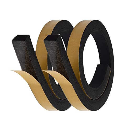 cinta para ventanas aislante frio 12mm (W) x 12 mm (T) x 6M (L) Junta de estanqueidad gruesa autoadhesiva ventanas/tira autoadhesiva para sellar ventanas/gomas aislantes para ventanas,3 piezas Cover