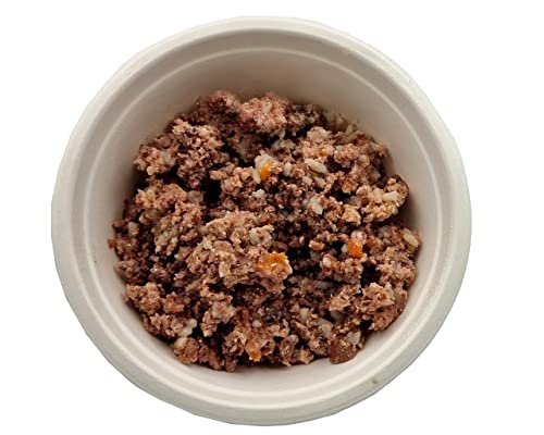 Bio Hundefutter mit Rind, Apfel, Karotte und Reis/Ebbi Inhalt: 400g Hundenahrung im wiederverschließbarem Glas (4 x 400g)
