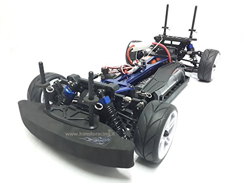 HIMOTO AUTOMODELLO STRADALE NASCADA 1/10 ON-ROAD ELETTRICO BRUSHED RC 540 4WD RTR RADIO 2.4 GHZ