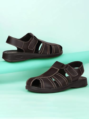 Image of Bata Men's Sandals | Stylish, Comfortable Footwear for Everyday Wear | Durable, Breathable Supportive | Perfect for Casual, Outdoor Summer Activities