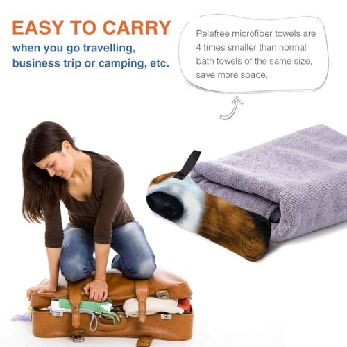 Serviette de bain pour camping et plage compacte Shetland