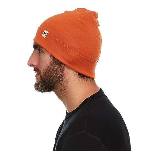 Image of 100% Merino Wool Cuff Beanie - Warm Winter Hat - Novelty Beanie - Toque