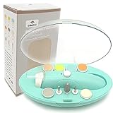 Rechargeable Baby Nail File, Fansidi Electric Baby Nail Trimmer for Newborn Infant or Toddler...