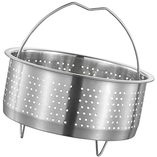 Cabilock Cesta De Vapor De Verduras De Acero Inoxidable De 6 9 ​​Pulgadas Para Cocinar - Inserto De Cesta De Vapor De Verduras Con Asa - Ideal Para Cocinar Al Vapor En Ollas Cocinar