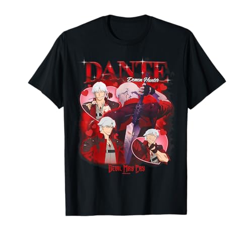 Devil May Cry Dante Heartthrob Officially Licensed T-Shirt