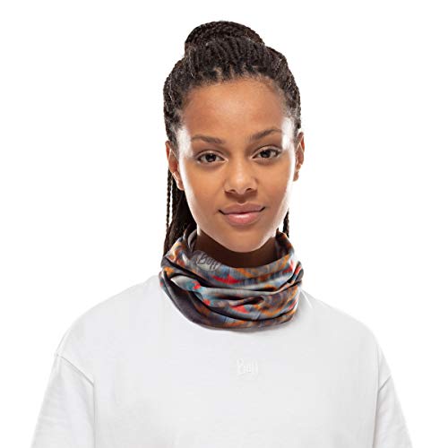 Image of BUFF CoolNet UV Neck Gaiter, UPF 50 Sun Protection, Breathable, Versatile, Quick Dry Face Mask, Multi-Colored, Adult Size