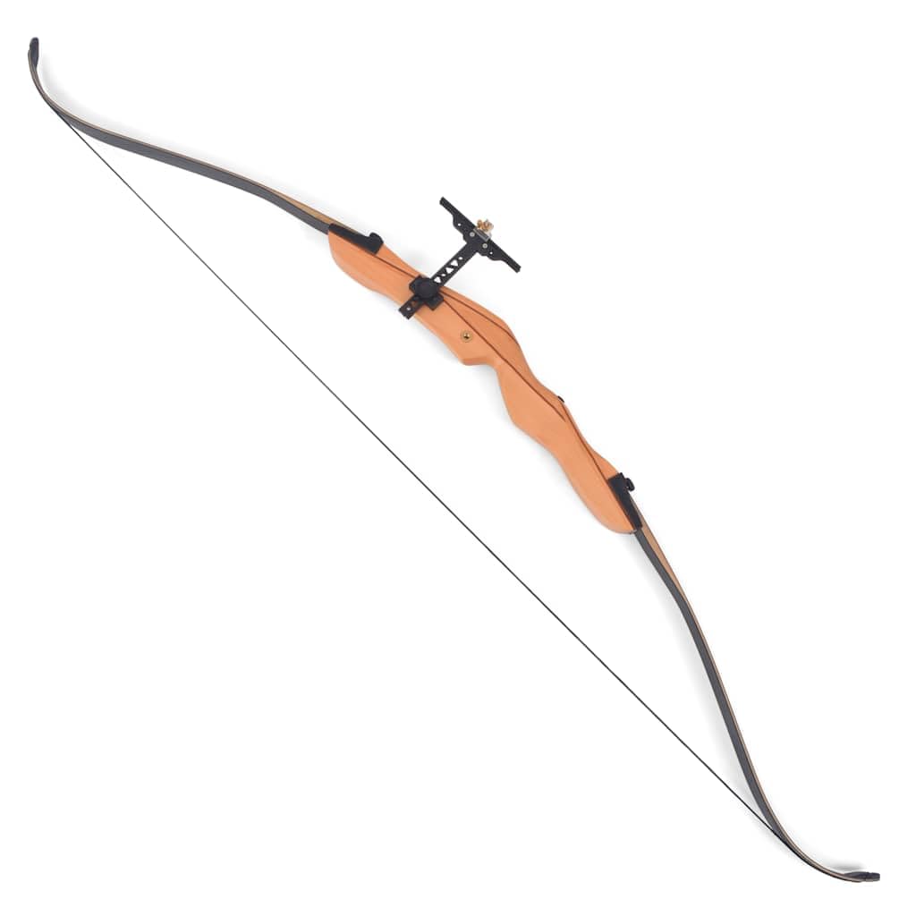 Arc Classique Marron foncé pour Adulte en Bois 68" 30 LB Tir à l'arc