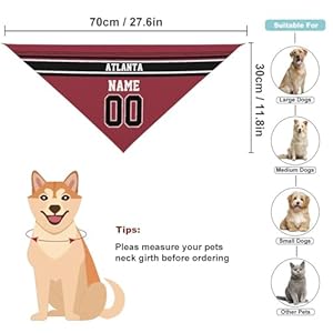   Atlanta-Personalized-Dog-Bandana-Custom-Design-Name-Number-Dog-Scarf-Personalized-Football-Dog-Bandana-Gifts-for-Dogs-Cats