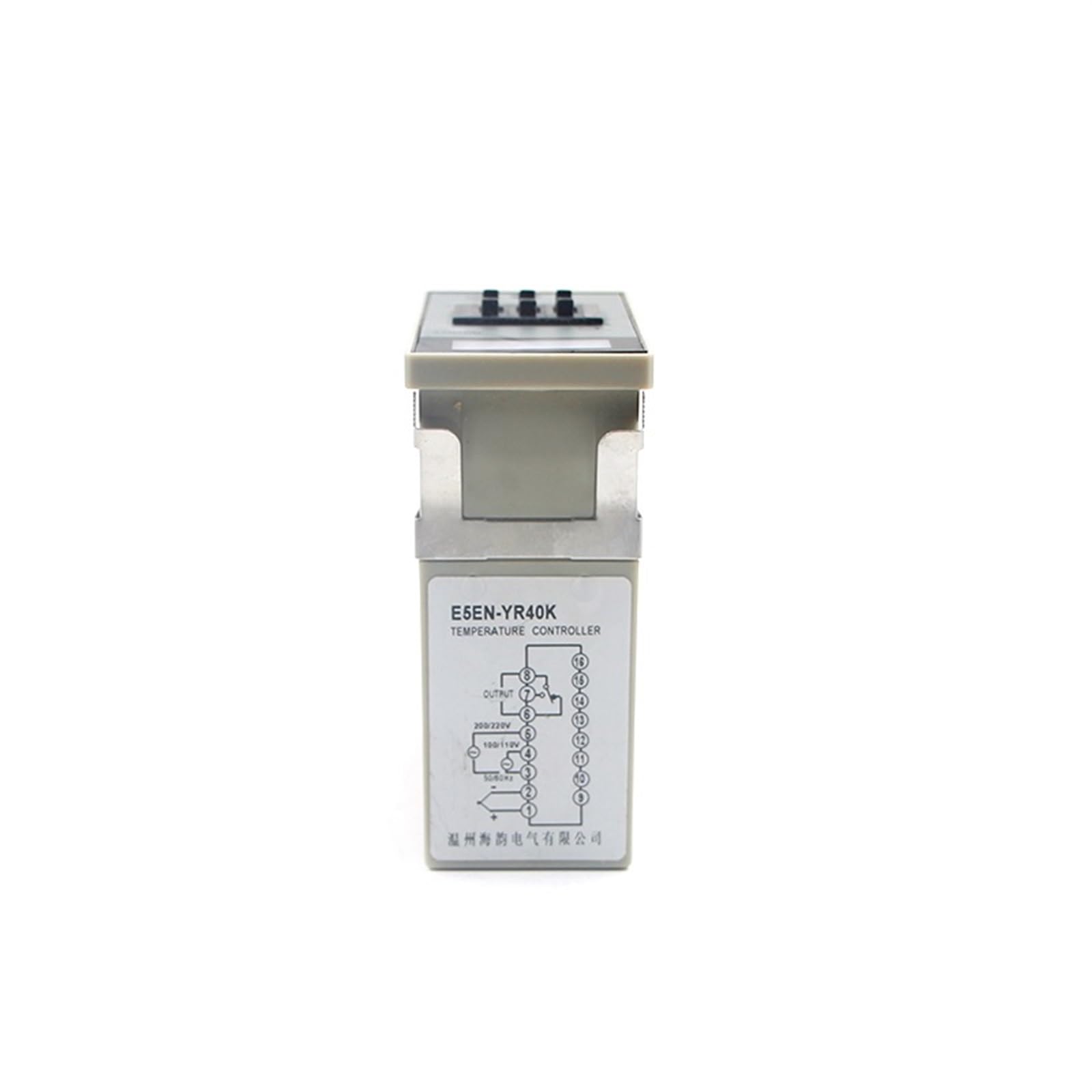 E5EN pionowy ON/OFF cyfrowy regulator temperatury regulator czujnik typu K wejście przekaźnikowe, 3-cyfrowy wyświetlacz 110 V 220 V AC (typ K)