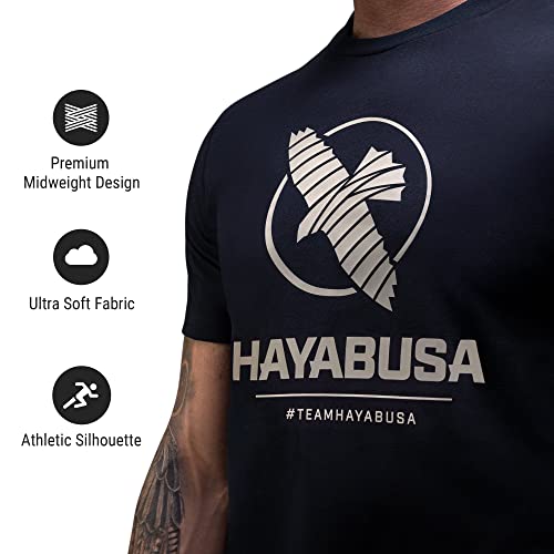 Hayabusa Men's VIP T-Shirt - Logo Graphic, Cotton Blend, Athletic Cut2