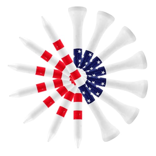 POPETPOP 20pcs Golf Tees Replaceable Golf Spikes for Enhanced Performance for Outdoor Practice for Course and Driving Range Use