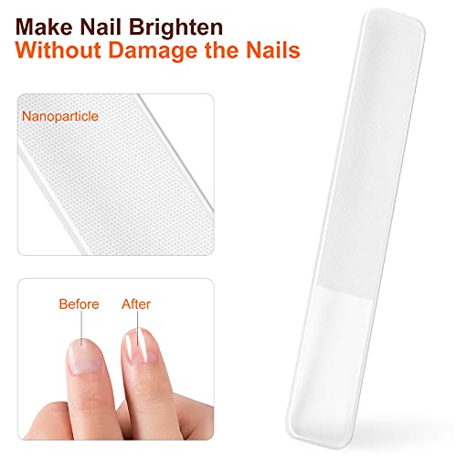 Zengerent 002 Nano Foot File Callus Remover- Glass Professional Pedicure Scrubber thumb #3