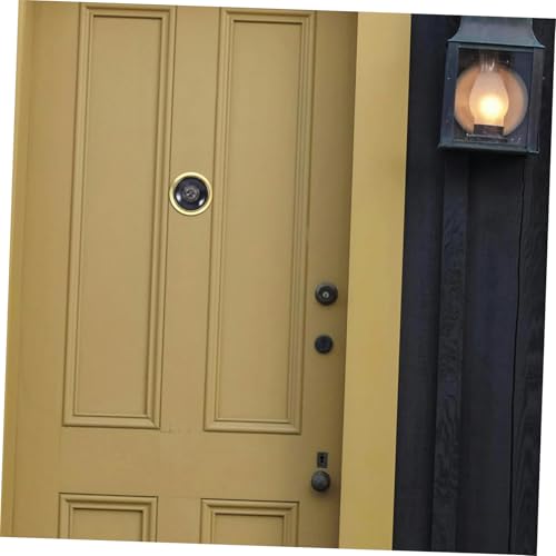 LIFKOME Mirilla electrónica grande de puerta con visor, seguridad y privacidad, montaje con timbre parpadeante miniatura 7