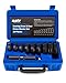 Orion Motor Tech Bearing Race and Seal Bushing Driver Install Set 9 Discs Collar Axle Housing with Carrying Case Master/Universal Aluminum Kit for Automotive Wheel Bearings