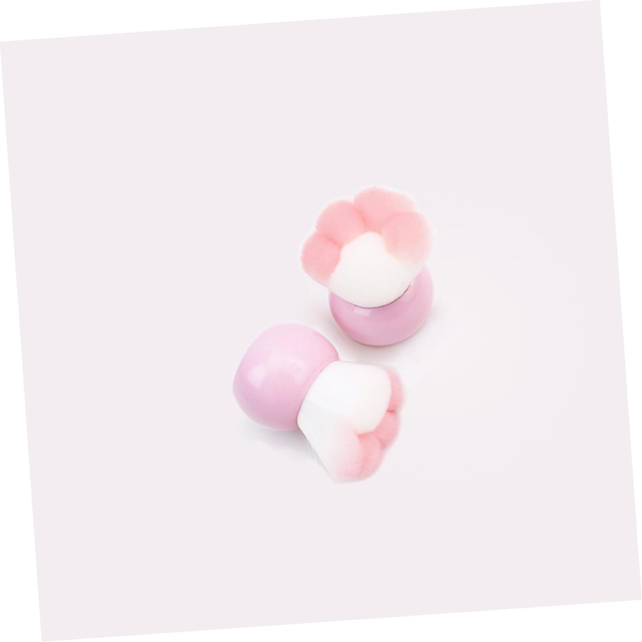 3 Pièces Applicateur De Fard à Paupières Brosse à Ongles Pinceau Cosmétique Visage Brosse à Boue Pour Le Visage Pinceau Estompeur Anti-cernes Le Fard à Paupières Voyage Pouce