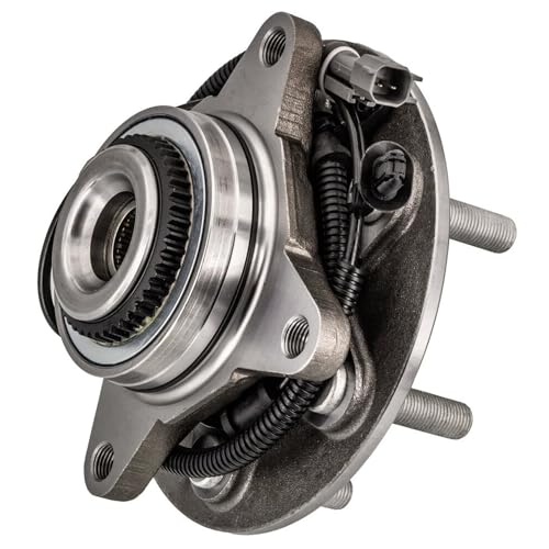 Image of Detroit Axle - 4WD Front Wheel Bearing Hubs for 2018-2020 Ford F-150, | 2018-2021 Expedition Lincoln Navigator, Wheel Bearing and Hubs Assembly Replacement