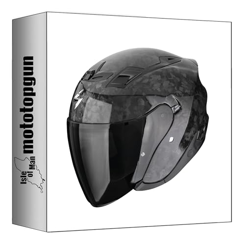 Casque jet Scorpion Exo-Z1 Carbon Onyx Noir S pour soulager les douleurs de cou