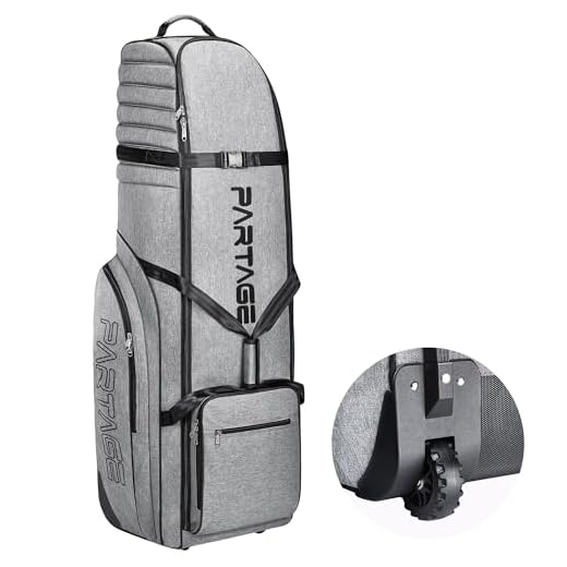 Partage Golf Travel Bag with Wheels