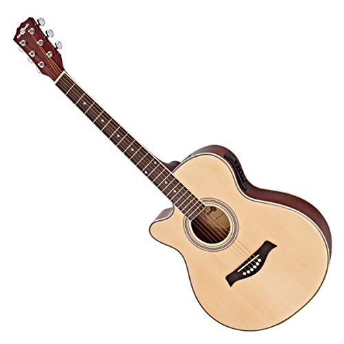 Pack de démarrage pour guitare électro-acoustique gauchère par Gear4music - Les Beatles, Paul McCartney, John Lennon, RIngo Starr, George Harrison Pack de démarrage pour guitare électro-acoustique gauchère par Gear4music – Image 3