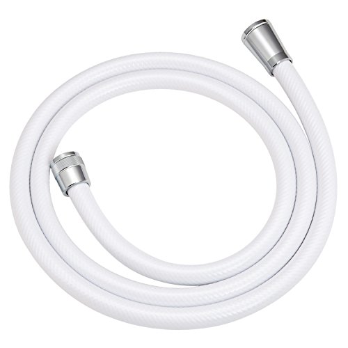 ガオナ これカモ シャワーホース 取替用 1.8m(アダプター付 ほとんどのメーカーに対応 ホワイト) GA-FF004