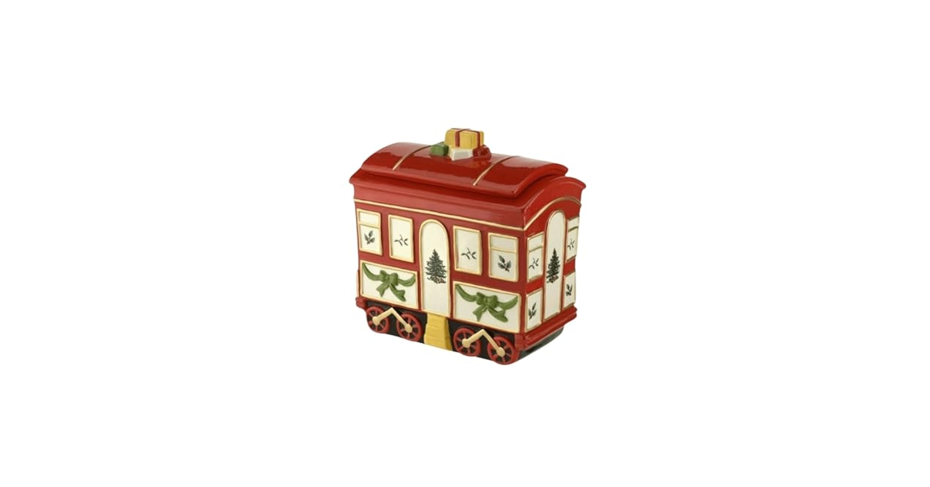 スポード クリスマスツリー クッキージャー ② Spode Christmas