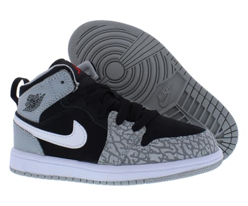 Jordan Preschool Jordan 1 Mid DM6215 016 Elephant Print - Size 11C2