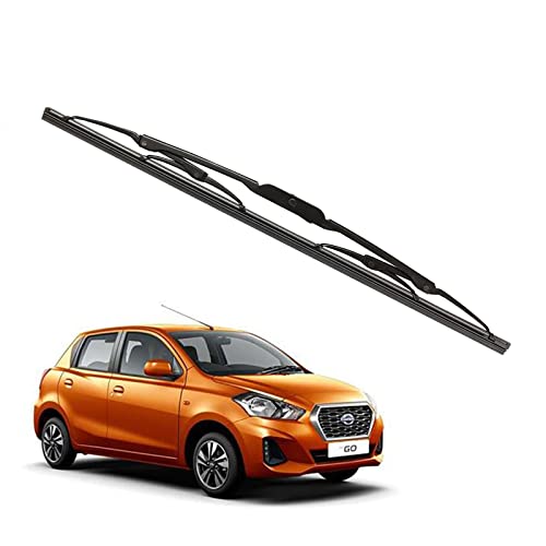 Image of Kylo Windshield Wiper for Datsun GO /Conventional and Traditional Metal Type Windshield Water Repellency Scratch Proof Metal Wiper Blades Suitable for Datsun GO (Size - 24 inch) (Pack of 1 Pc)
