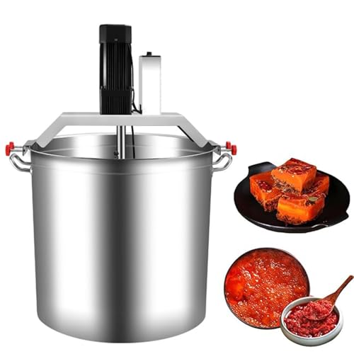 Batidora De Alimentos AutomáTica, 40/80/140 L, Batidora De Alimentos Comercial Con Raspador De 4 Cuchillas Y Velocidad Ajustable, Para Preparar Mermeladas, Salsas, Rellenos, Condimentos Para Ollas Cal