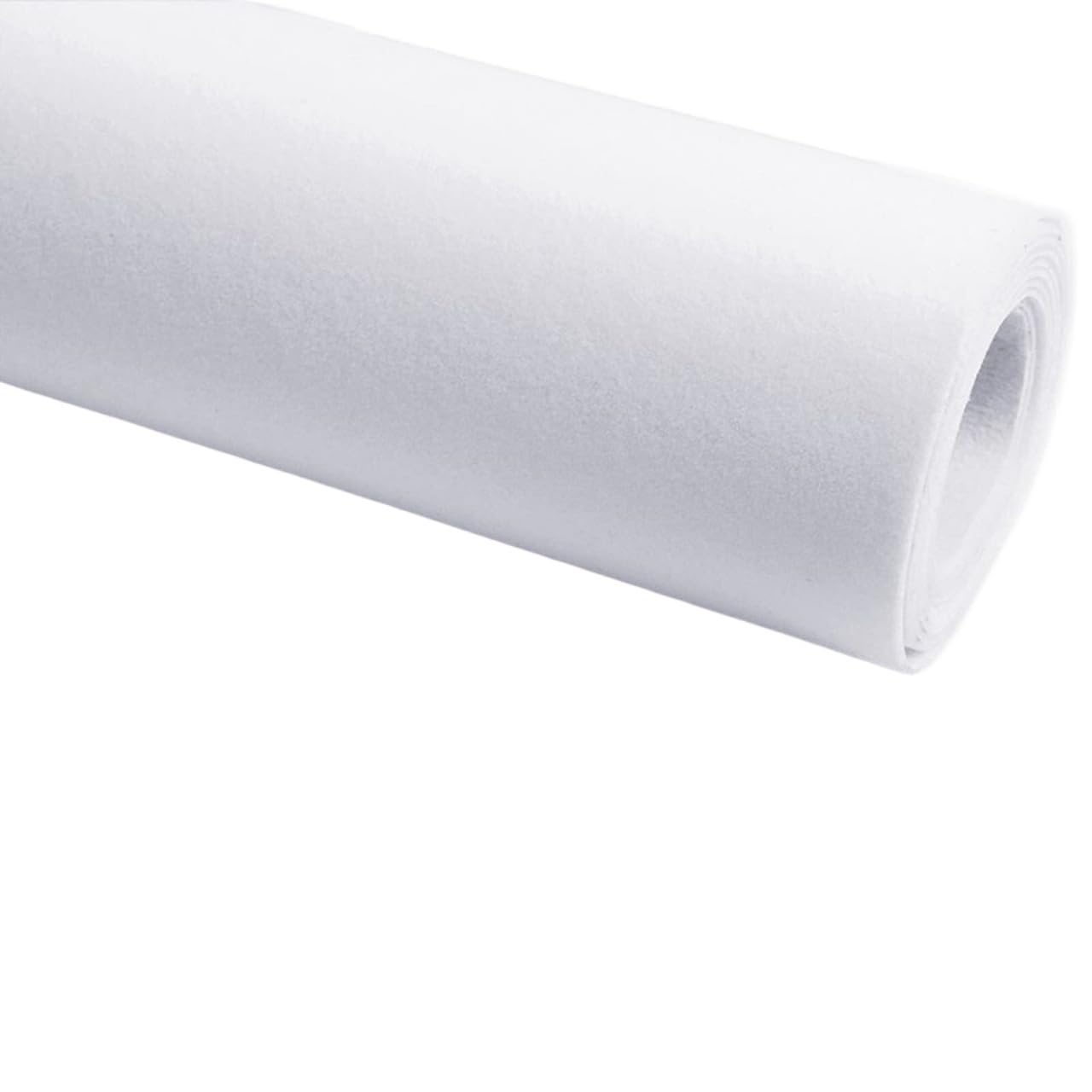 Self Adhesive Felt,Self Adhesive Velvet Flock Liner, for Drawer Dresser Jewlery Displays(White,1.5 * 1 m)